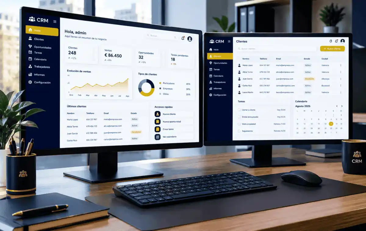 CRM personalizado para empresas